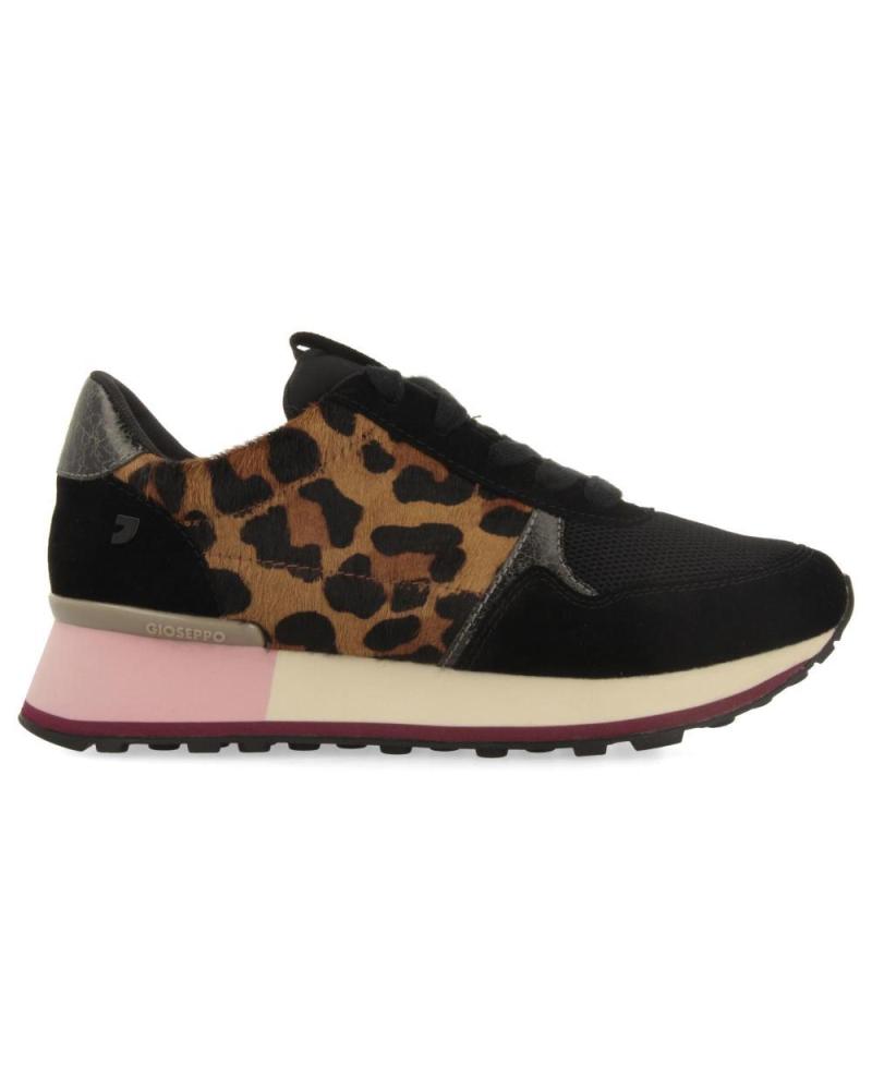 GIOSEPPO CHESANING MARRÓN - ZAPATILLAS DEPORTIVAS CON ESTAMPADO LEOPARDO MARRóN