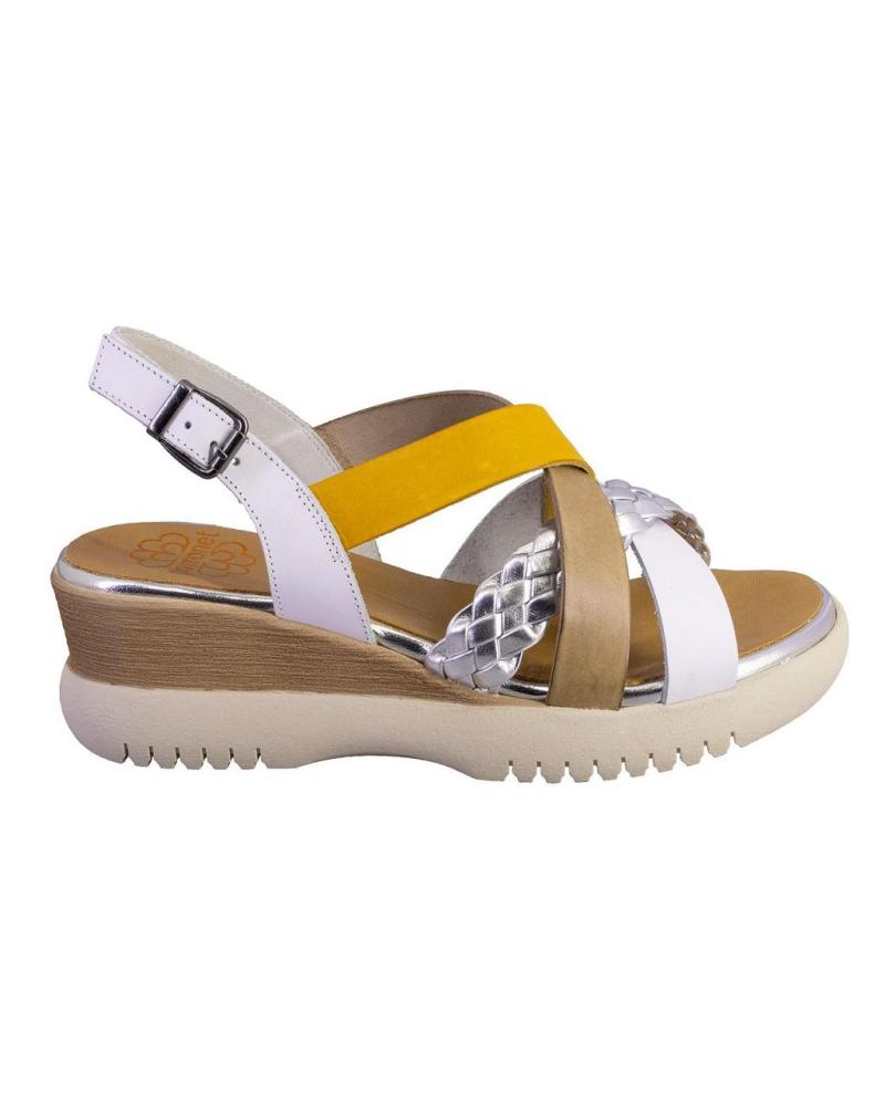 Sandalias de Mujer PORRONET 3155 SANDALIAS DE MUJER PIEL BLANCO