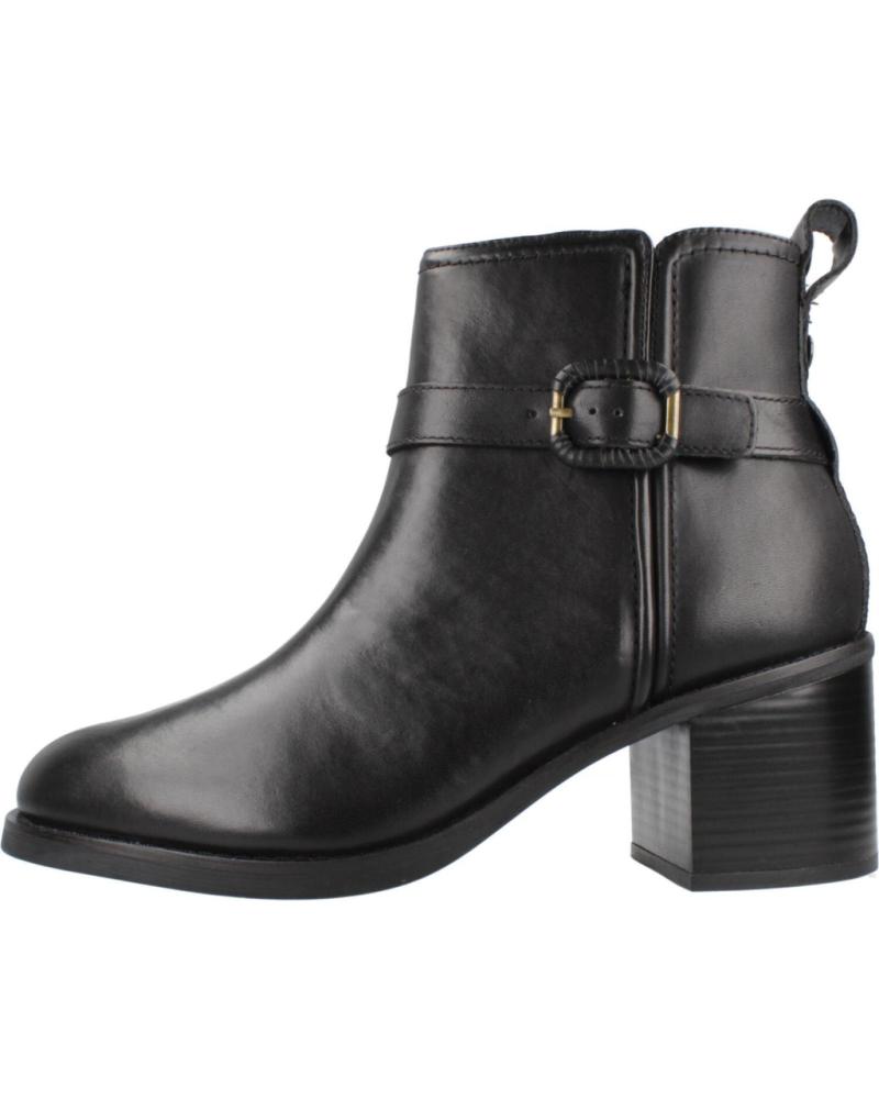 CLARKS CHAMBERLY TRIM - BOTINES DE MUJER CON TACÓN - NEGROS BLACK