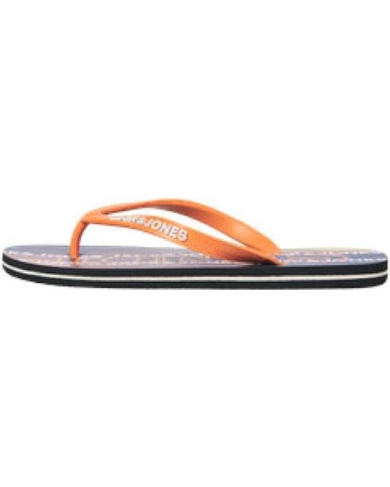 Chinelos de Homem JACK AND JONES CHANCLA JACK JONES JFWLOGO 2 0 FLIP FLOP 122512259 N NARANJA