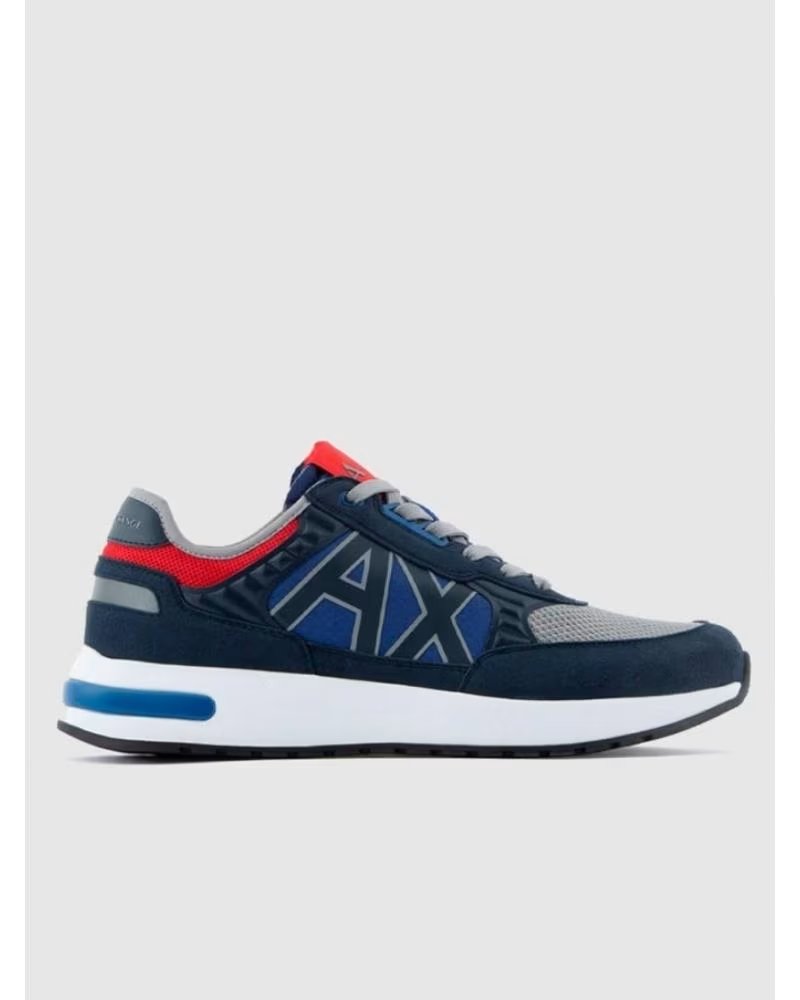 Deportivas de Hombre Armani Exchange Ax Zapatillas XUX090XV276 Azul Varios Colores