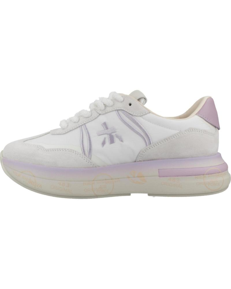 Deportivas de Mujer PREMIATA ZAPATILLAS MUJER MODELO CASSIE COLOR BLANCO 7383