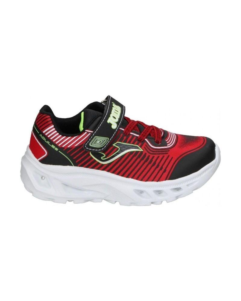 Deportivas de Niño JOMA ZAPATILLAS CASUAL AQUILES 2406 ROJO NEGRO INFANTIL SC