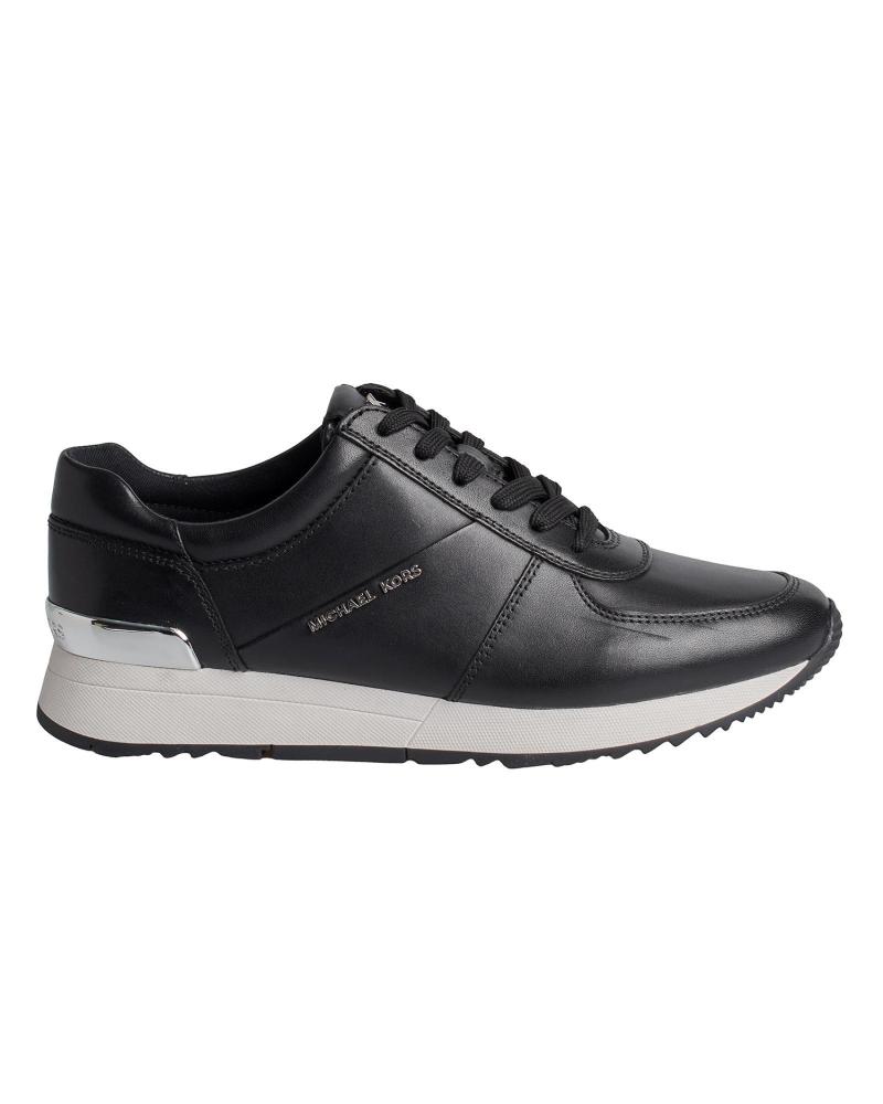 Deportivas de Mujer MICHAEL KORS SNEAKERS ALLIE DE PIEL 43R5ALFP3L PARA MUJER NEGRO