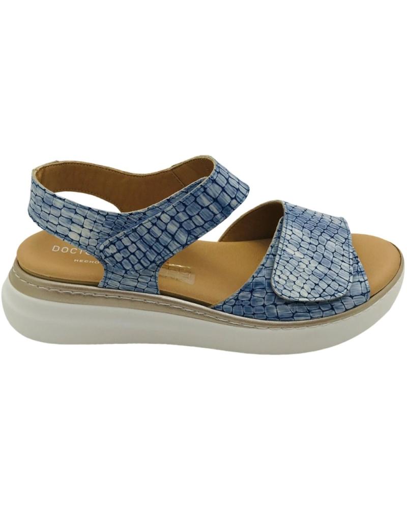 Sandalias de Mujer D`CUTILLAS SANDALIA PIEL MUJER DOCTOR CUTILLAS 46014 AZUL