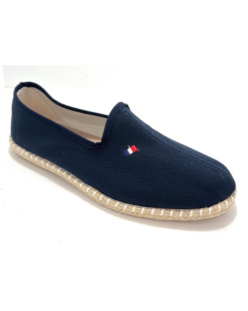 Sapatos de Homem SELQUIR ZAPATILLAS CABALLERO CANAMO BANDERA AZUL
