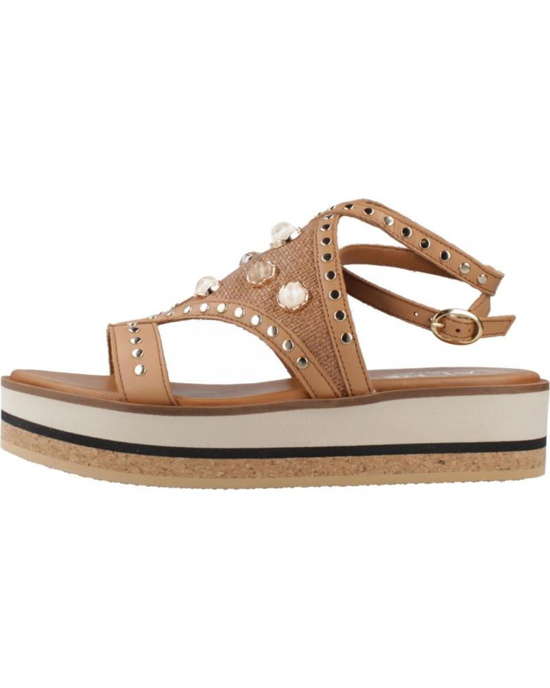 Sandalias de Mujer ALPE SANDALIAS MUJER MODELO 5495 14 COLOR MARRON CAMEL