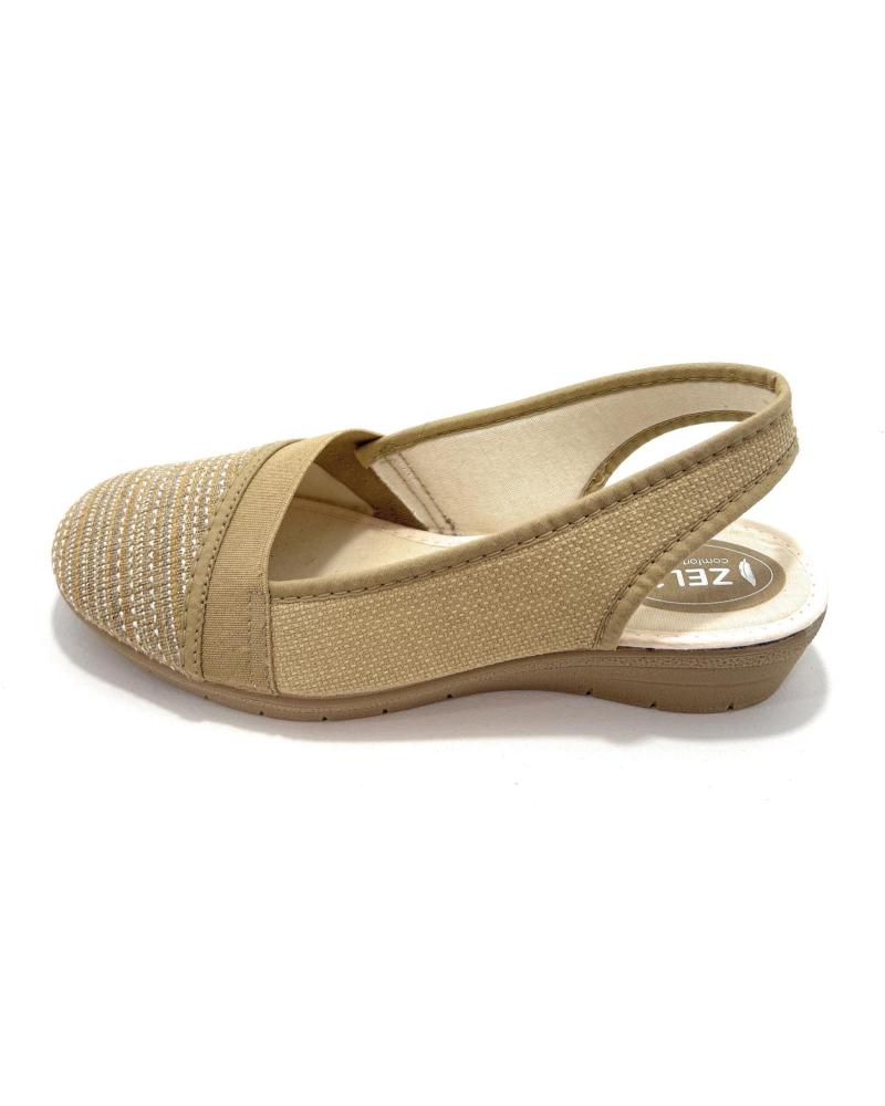 Pantufas de Mulher SELQUIR ZAPATILLAS MUJER PASEO ELASTICO DESTALON AMARILLO