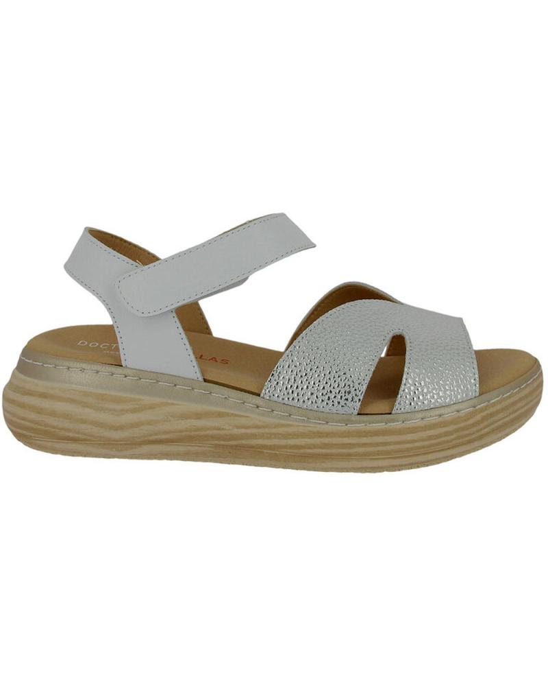 Sandálias de Mulher D`CUTILLAS SANDALIAS DE MUJER DOCTOR CUTILLAS 46018 BLANCO