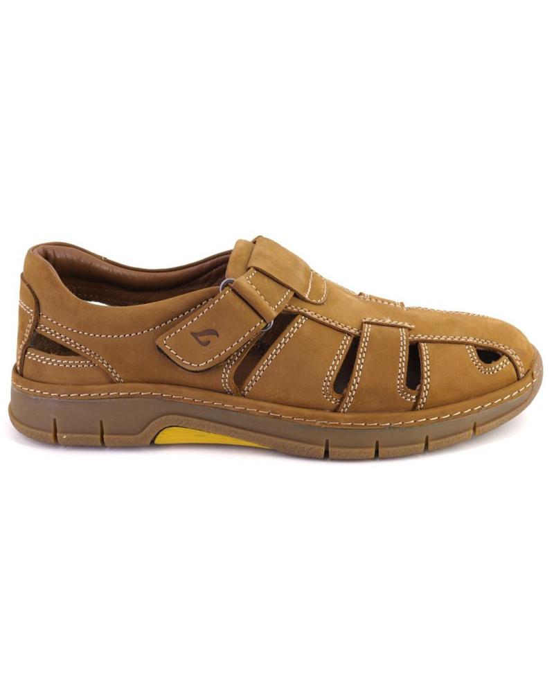 Sandalias de Hombre LUISETTI 38600 SANDALIAS DE HOMBRE NOBUK CUERO