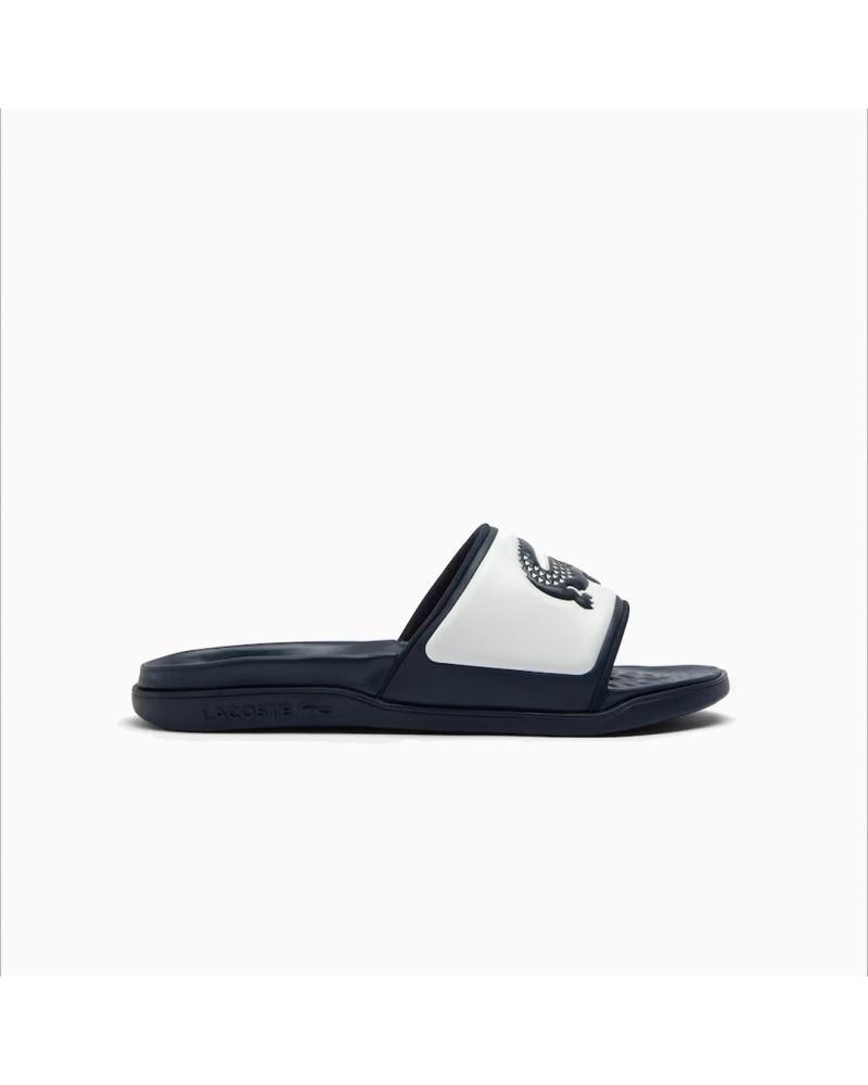 CHANCLAS LACOSTE SERVER AZULES PARA HOMBRE AZUL