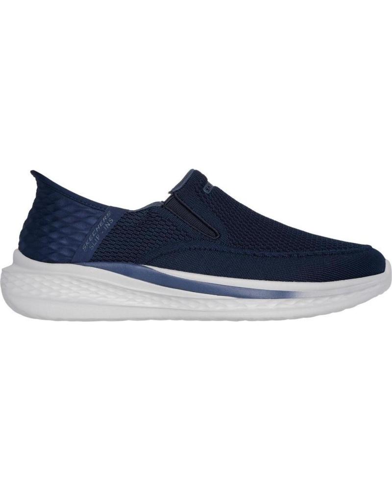 Deportivas de Hombre SKECHERS SLIP-INS SLADE DEACO AZUL