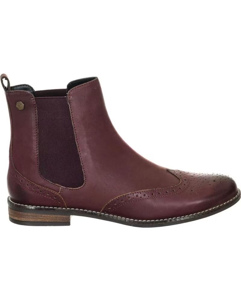 Superdry Botines Burdeos