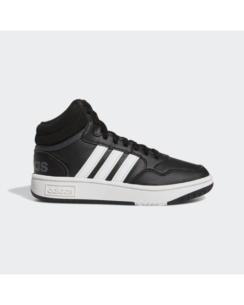 ADIDAS ZAPATILLAS HOOPS 3 0 MID PARA NINOS UNISEX EN COLOR NEGRO
