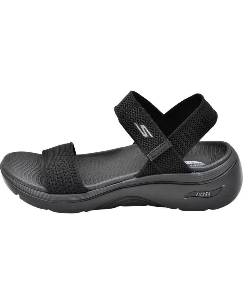 Skechers - Sandalias Arch Fit para Mujer Modelo 140874 Bbk