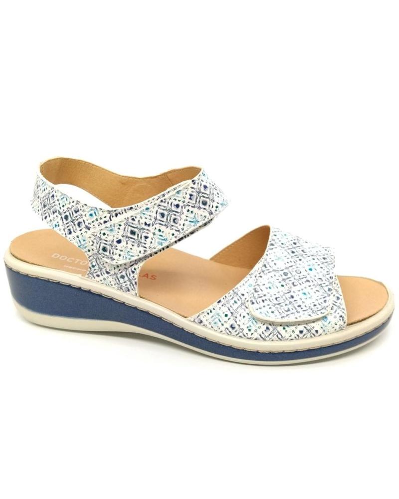 D`CUTILLAS SANDALIA DOCTOR CUTILLAS 48384 - BEIGE AZUL