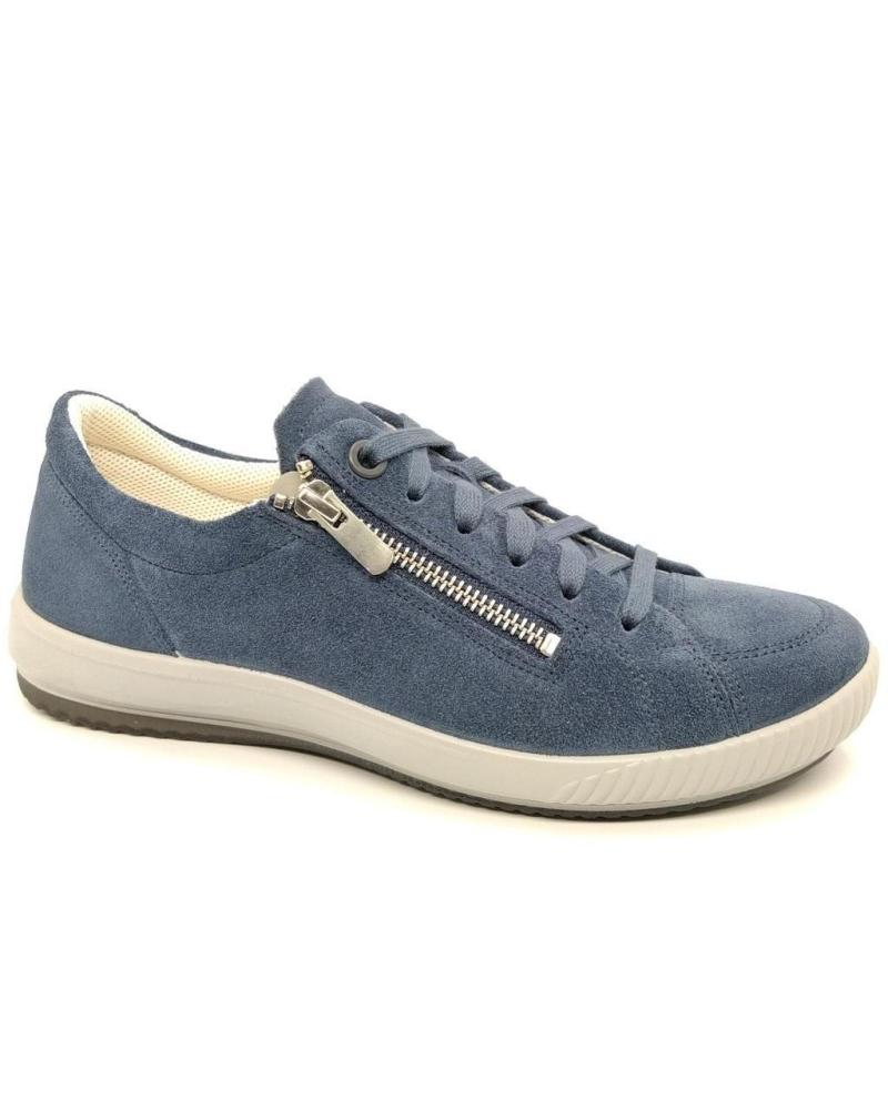 ZAPATILLAS CASUAL LEGERO 162-8600 AZUL CON CREMALLERA AZUL