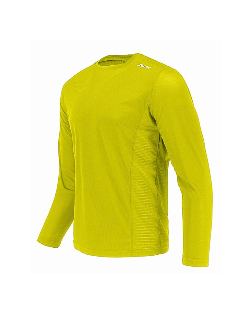 CAMISETA MANGA LARGA JOLUVI ENTRENAMIENTO DUPLEX LONG 62 AMARILLA 62