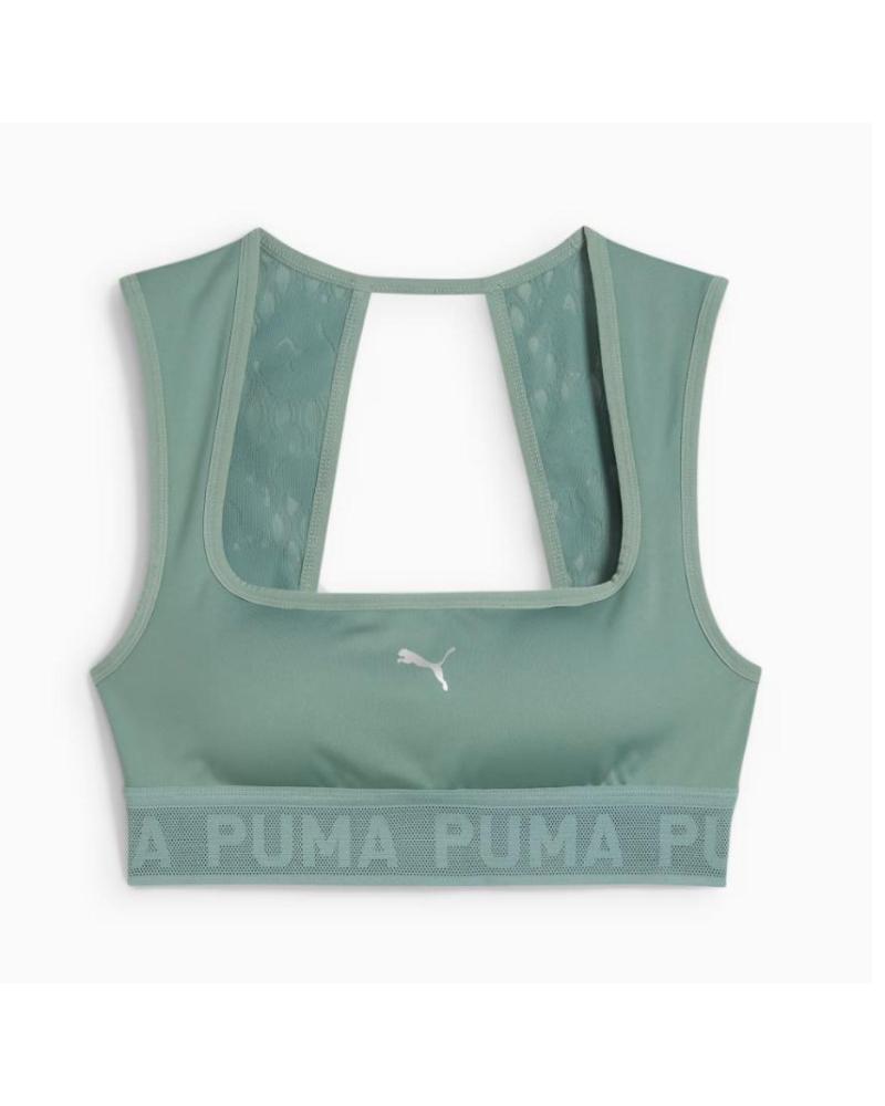 PUMA SUJETADOR DEPORTIVO TOP MODELO 30 VERDE 30