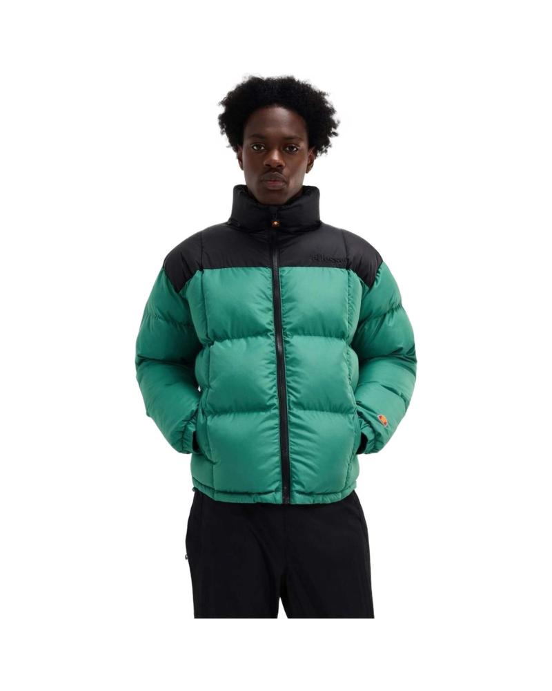 CHAQUETA ACOLCHADA ELLESSE ARGENT PADDED VERDE Y NEGRO VERDE