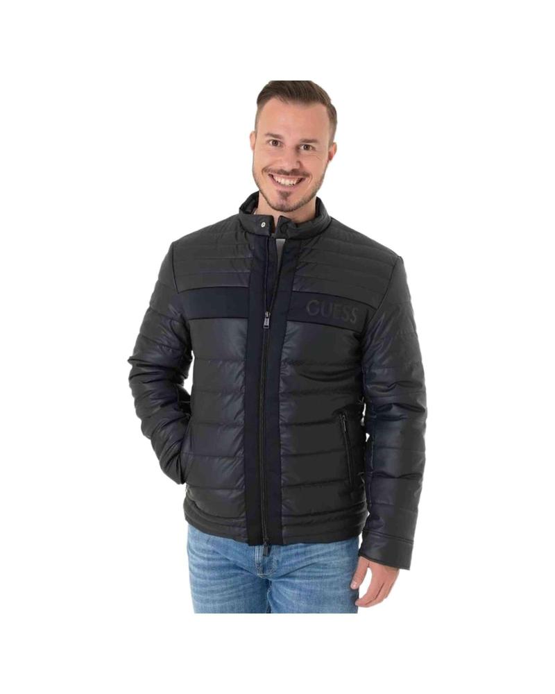 CHAQUETA ACOLCHADA GUESS PADDED JACKET NEGRA NEGRO