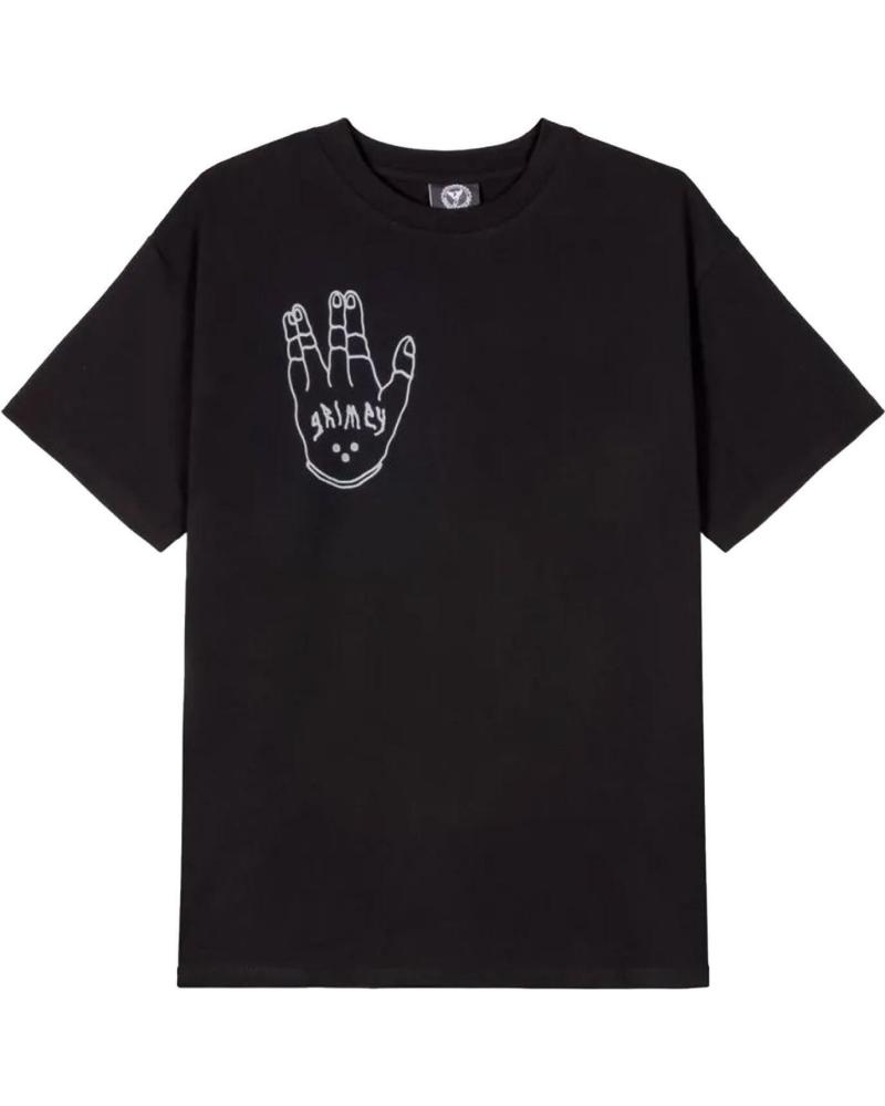 GRIMEY CAMISETA REGULAR TEE PEACE WITHIN THE GLITZY GRILLZ 1177273 NEGRO MULTICOLOR