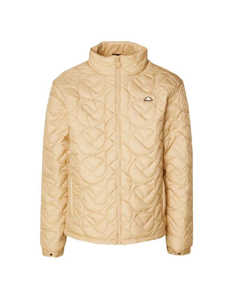 CHAQUETA ACOLCHADA ELLESSE VILLANOVA BEIGE MULTICOLOR