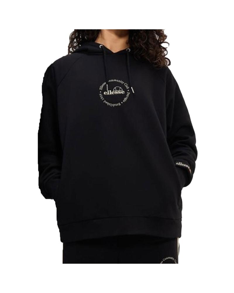 SUDADERA CON CAPUCHA UNISEX ELLESSE BARCELONA HOODY NEGRA MULTICOLOR