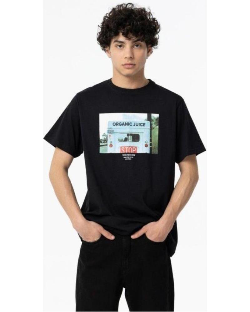 TIFFOSI CAMISETA ESTAMPADA 10054119 NEGRA NEGRO