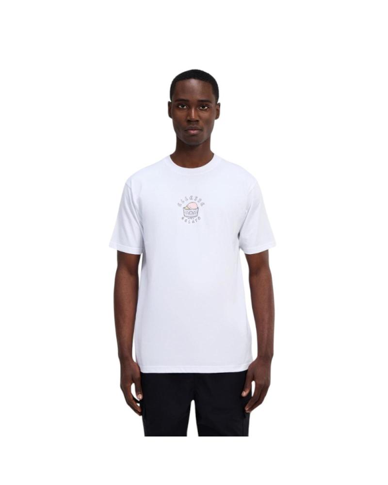 CAMISETA ELLESSE STRADONE SHZ21846 BLANCA CON GRÁFICO MULTICOLOR MULTICOLOR