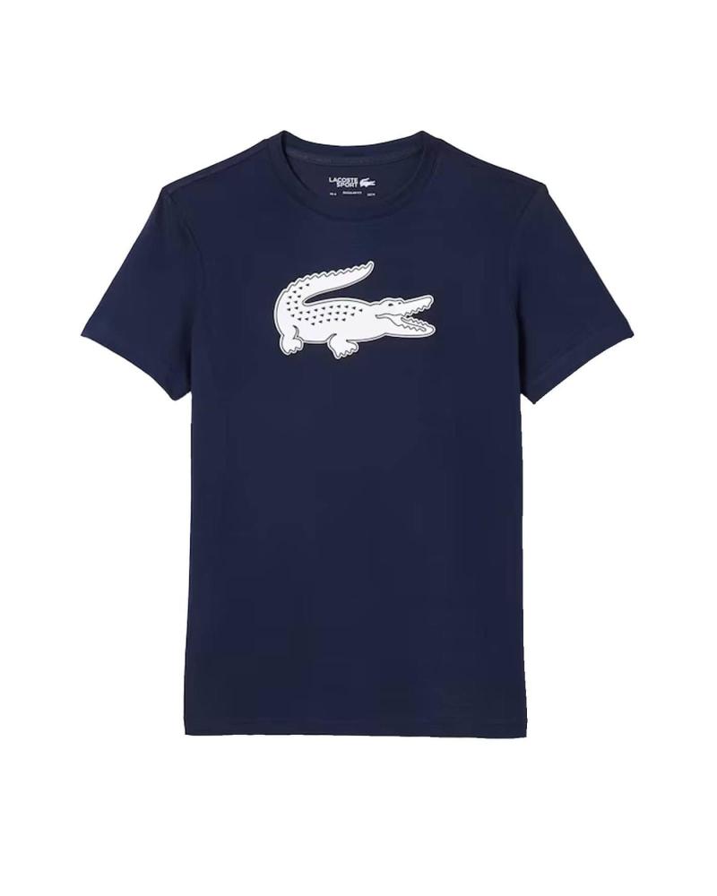CAMISETA LACOSTE CON LOGO COCODRILO 3D NAVY