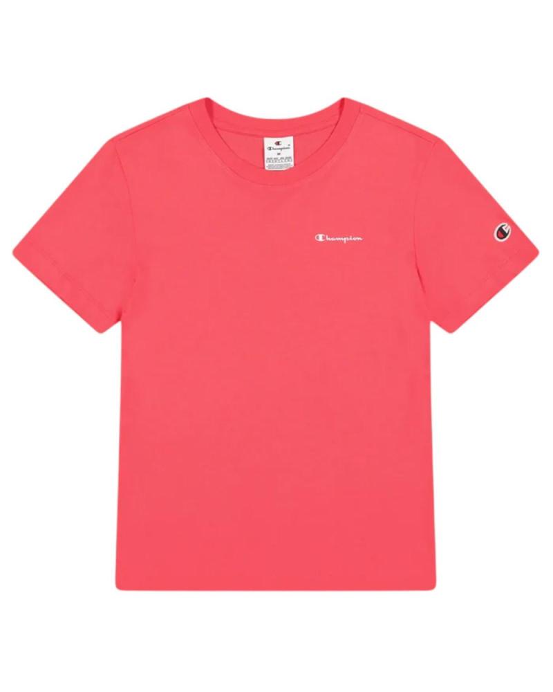 CAMISETA CLÁSICA CHAMPION 118091-PS203 FUCSIA ROSA