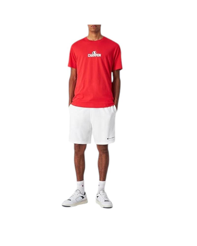 CAMISETA CHAMPION LEGACY ROJA DE MANGA CORTA 220775-RS011 ROJO