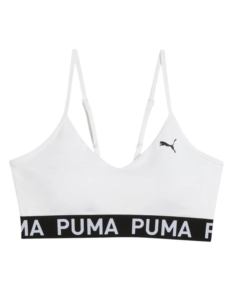 PUMA SUJETADOR DEPORTIVO MOVE STRONG BRA 527140-02 BLANCO CLARO CLARO