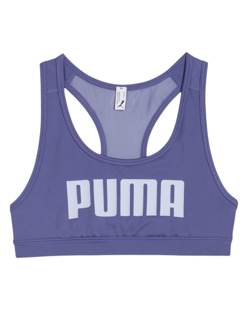 SUJETADOR DEPORTIVO PUMA 4KEEPS MORADO REF. 526960-04 AZUL