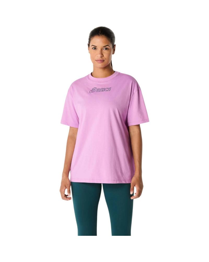 CAMISETA ASICS LOGO TEE 2032C843-701 DE MANGA CORTA VIOLETA VIOLETA