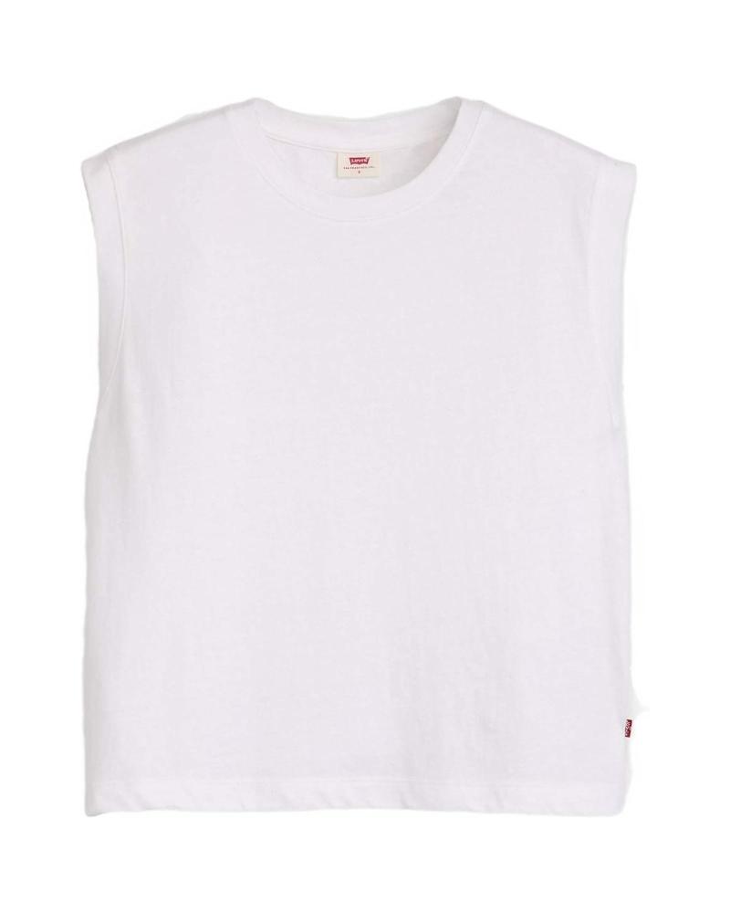CAMISETA SIN MANGAS LEVI'S BLANCA BLANCO
