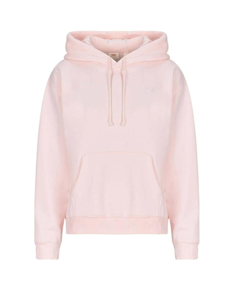 LEVI'S SUDADERA CON CAPUCHA EVERYDAY ROSA ROSA