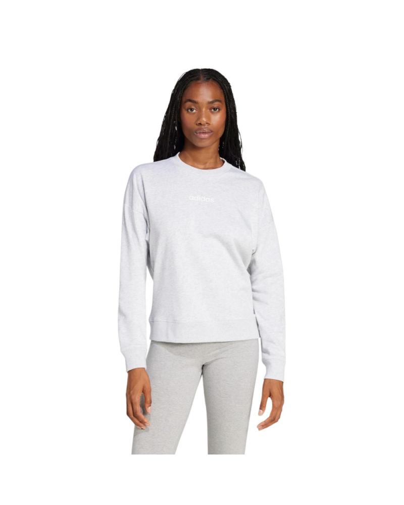 SUDADERA ADIDAS LIN FRENCH TERRY SWT JC8298 GRIS GRIS