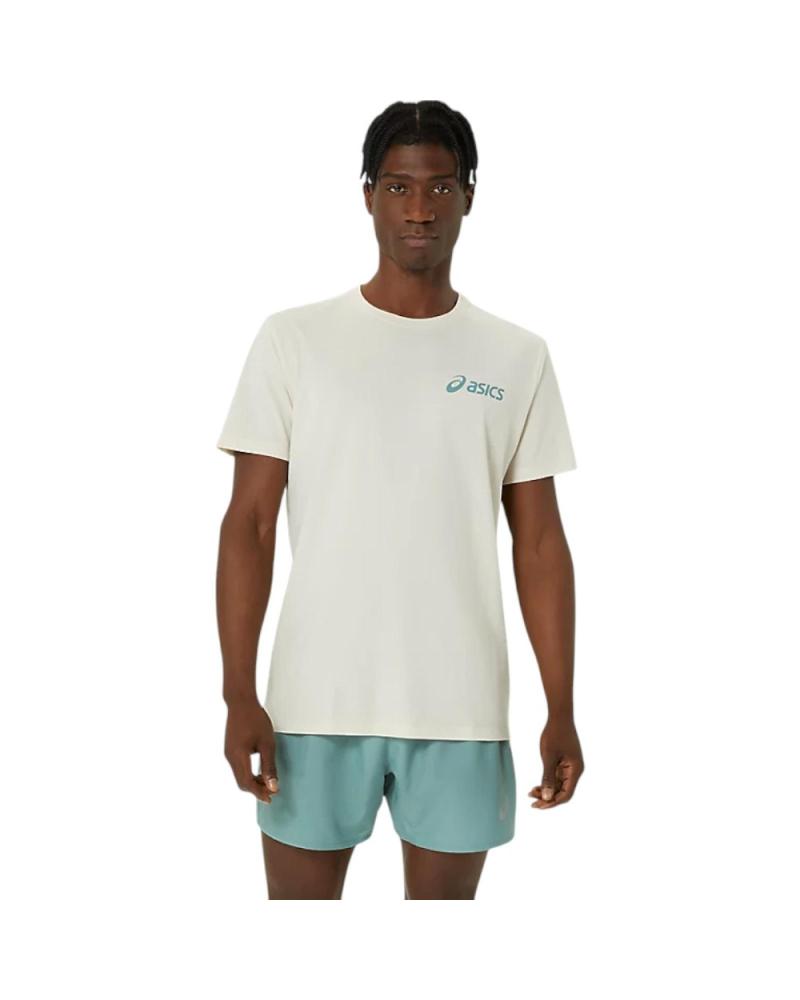 ASICS CAMISETA MANGA CORTA CHEST LOGO SS - BEIGE (2031E659-200) BEIGE