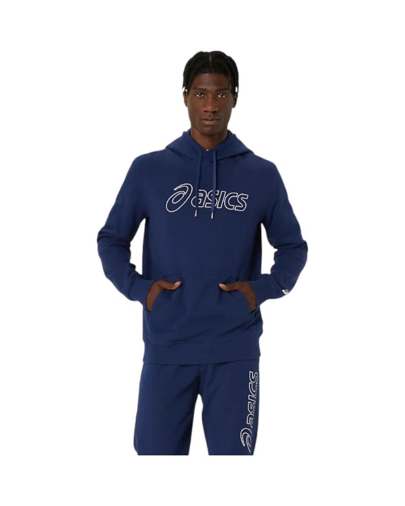 ASICS SUDADERA CON CAPUCHA BIG LOGO OTH - AZUL MARINO (2031E187-401) AZUL MARINO