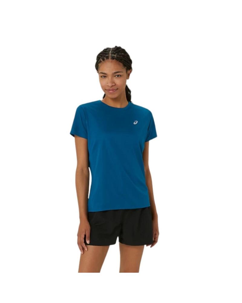 ASICS CORE SS TOP 2012C335-406 - CAMISETA DEPORTIVA DE MANGA CORTA PARA MUJER AZUL MARINO AZUL MARINO