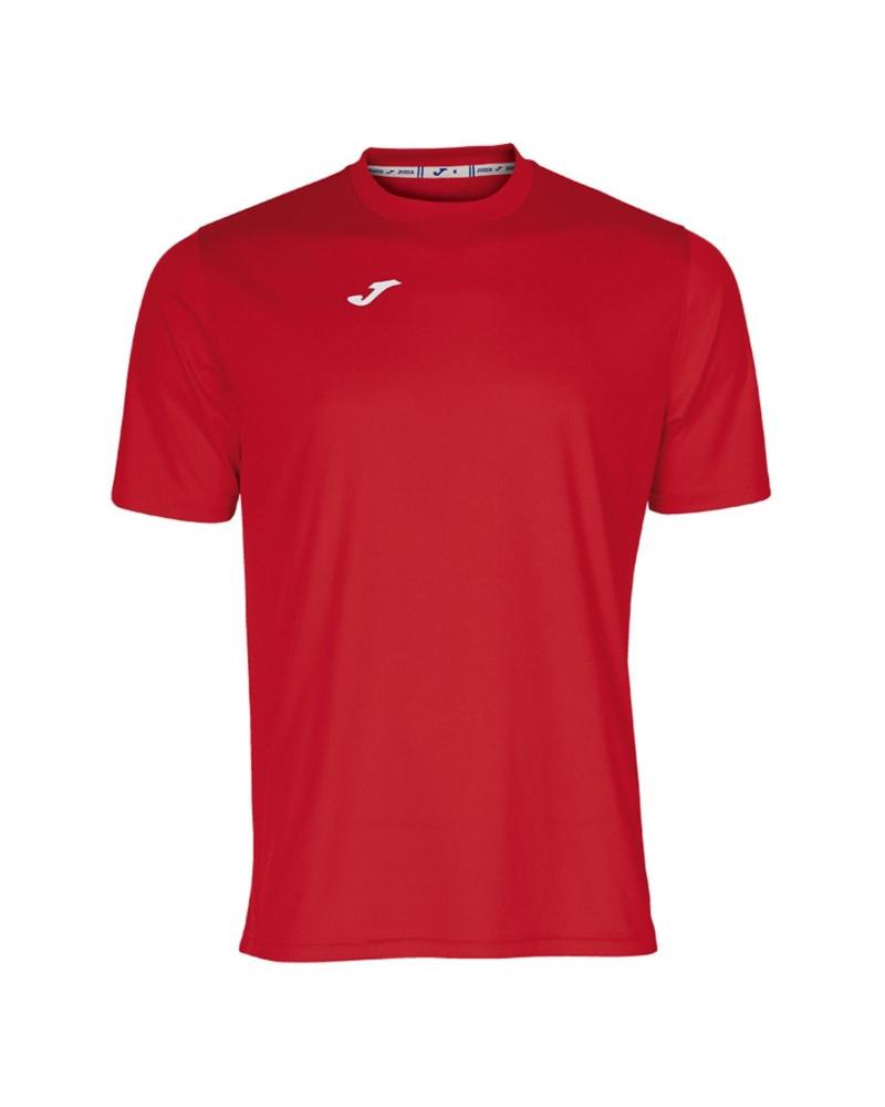 CAMISETA DEPORTIVA JOMA COMBI ROJA MANGA CORTA MODELO 100052 600 600
