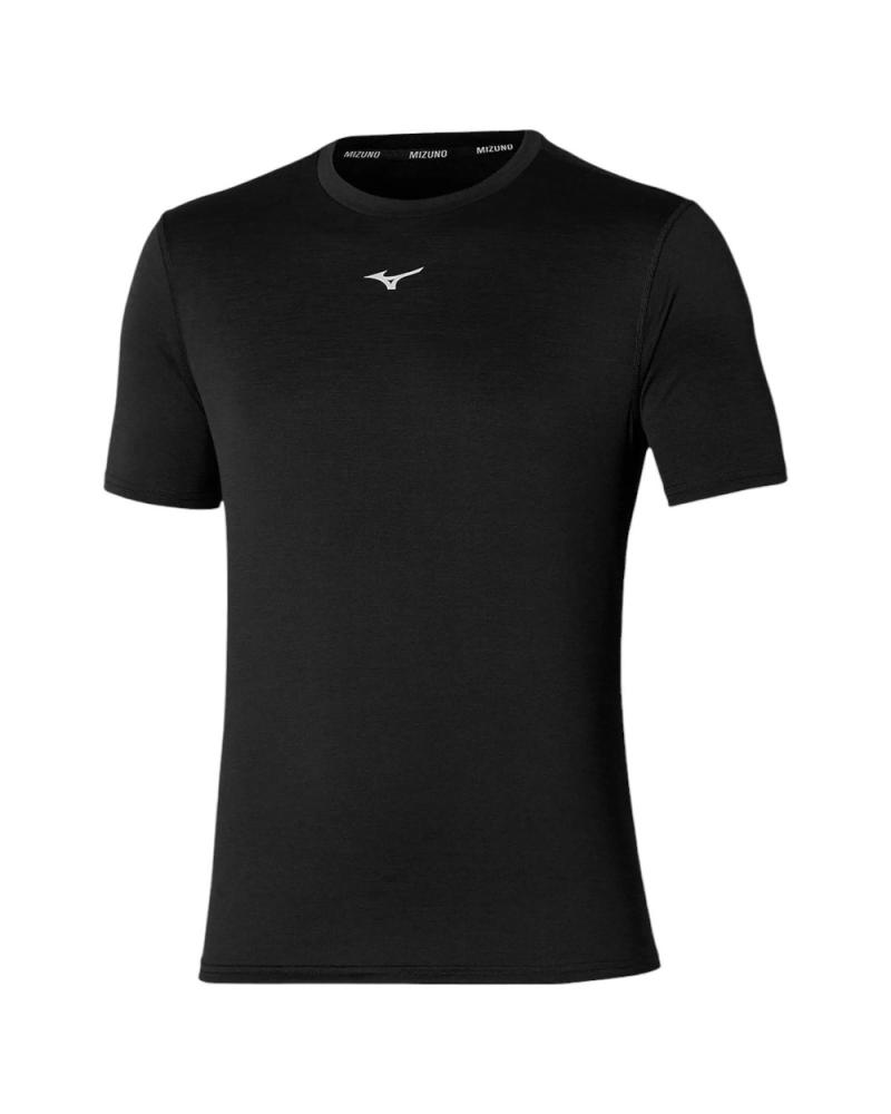 CAMISETA MIZUNO CORE TEE RUNNING NEGRA J2GAB509-09 AZUL MARINO