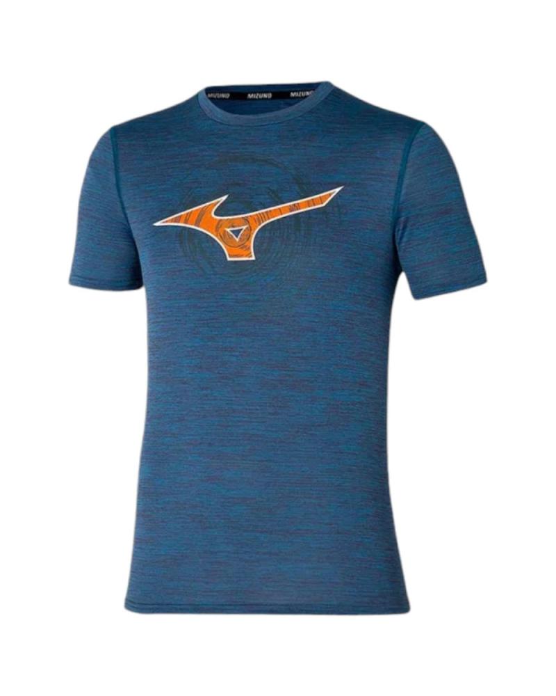 CAMISETA MIZUNO CORE RB TEE DE MANGA CORTA AZUL MARINO J2GAB508-16 AZUL MARINO
