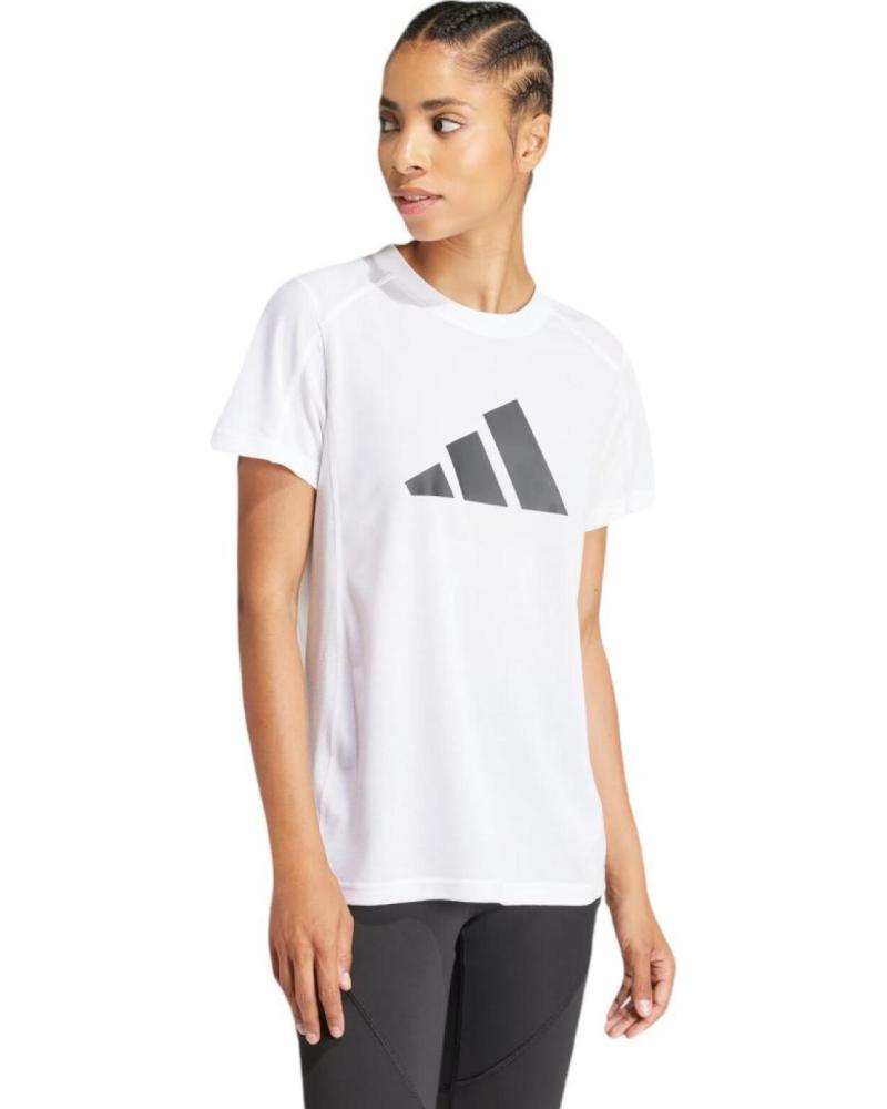 ADIDAS CAMISETA DEPORTIVA TR-ES LOGO - BLANCO BLANCO