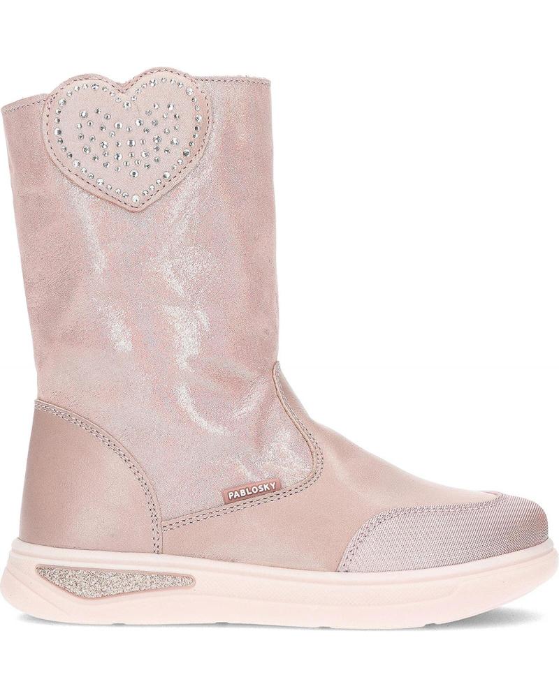 Botines de Niña PABLOSKY BOTAS KERMIT PALE 020770 PINK