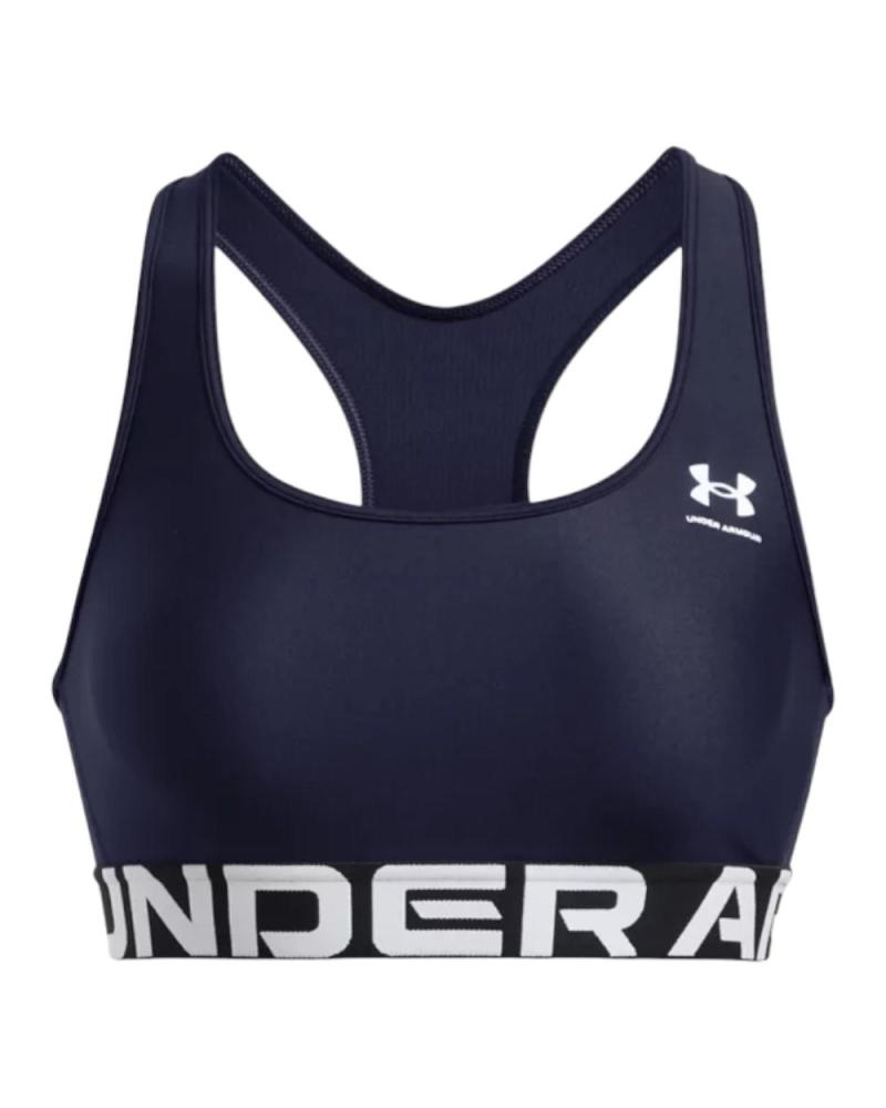 UNDER ARMOUR SUJETADOR DEPORTIVO HG AUTHENTICS MID 1383544-410 AZUL MARINO 410