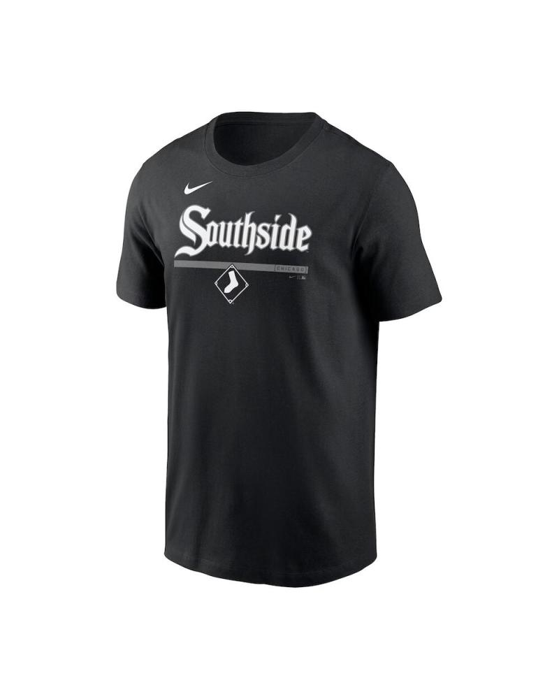 CAMISETA NIKE CHICAGO WHITE SOX CITY CONNECT SOUTHSIDE WORDMARK NEGRA NEGRO