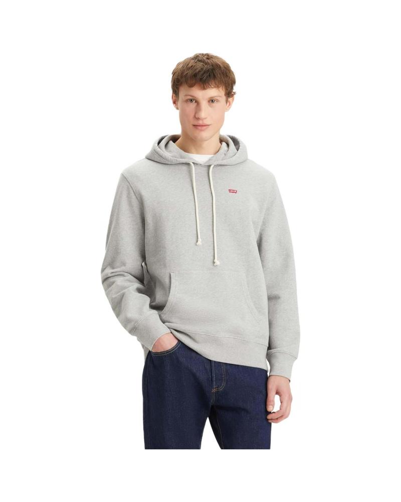 LEVI'S SUDADERA CON CAPUCHA GRIS HOODIE REF. 47 47